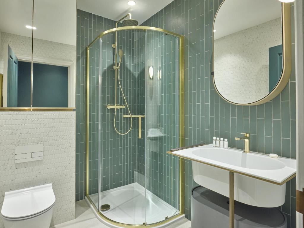 Koupelna v ubytování Mayfair - Peterson House