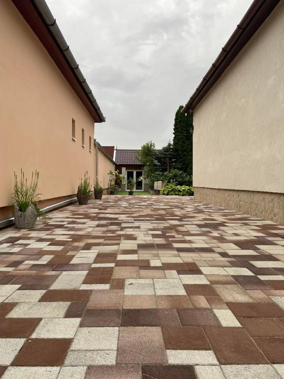 Budynek, w którym mieści się apartament