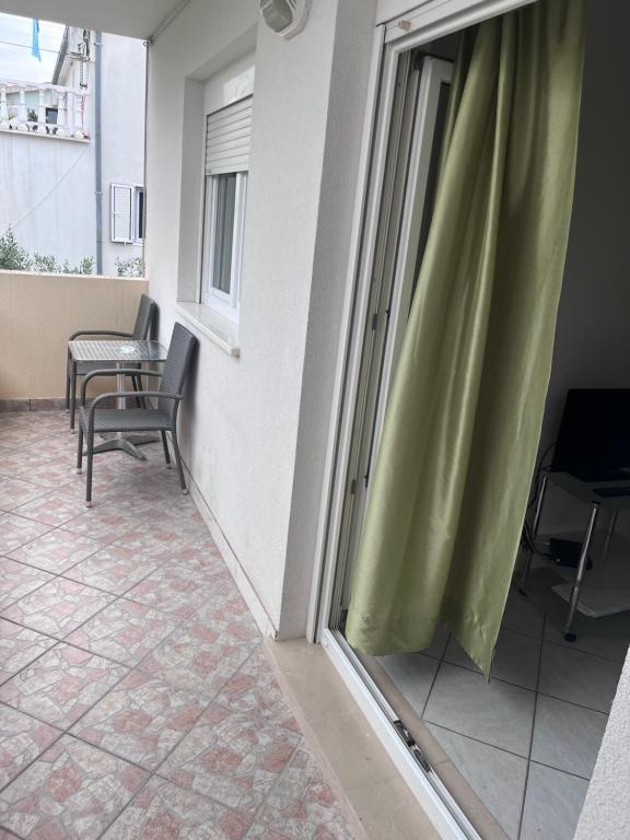 Balkón nebo terasa v ubytování Apartments Nives