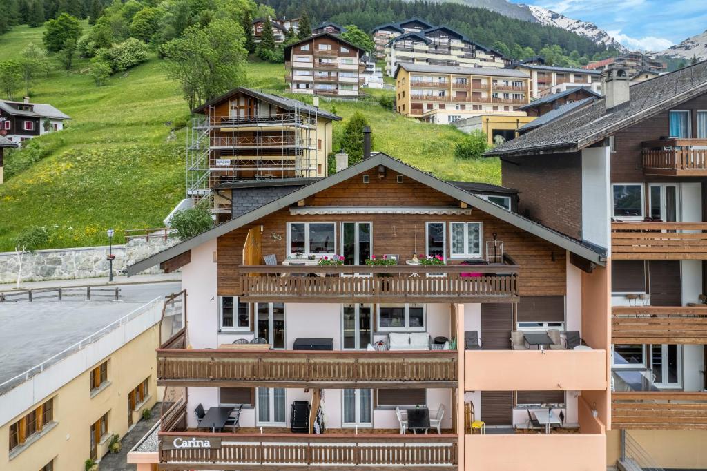 Nespecifikovaný výhled na hory nebo výhled na hory při pohledu z apartmánu