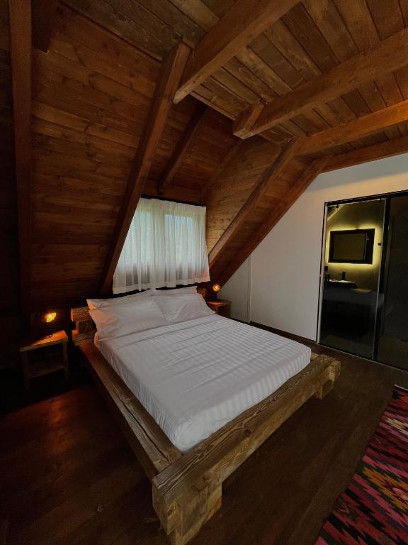 Postel nebo postele na pokoji v ubytování Molla Guest House