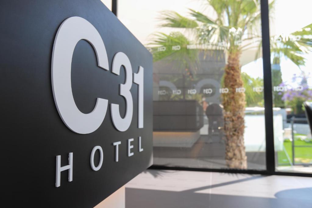 Certifikát, hodnocení, plakát nebo jiný dokument vystavený v ubytování Hotel C31