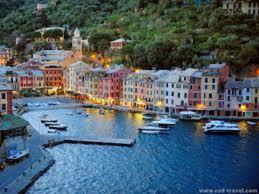 a view of a city with boats in the water at Sabini Rentals - Affittacamere in Santa Margherita Ligure