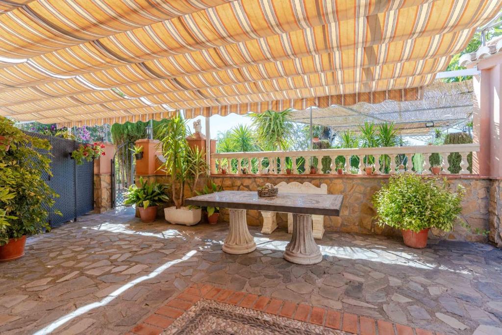 Balkón nebo terasa v ubytování Casa Rural Cortijo Rizao