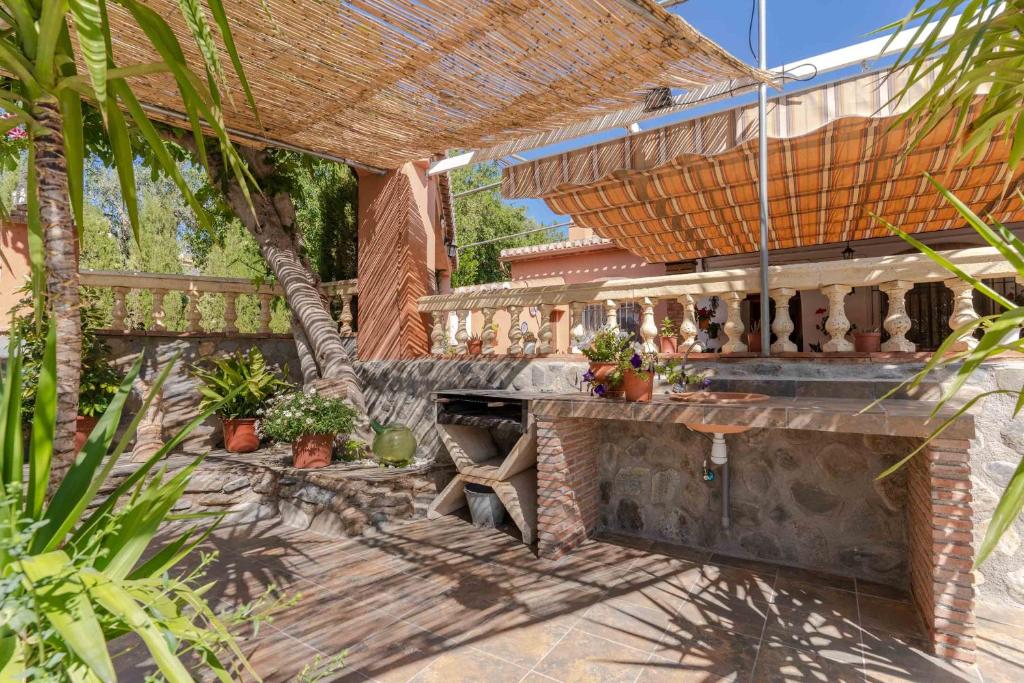 Zahrada ubytování Casa Rural Cortijo Rizao