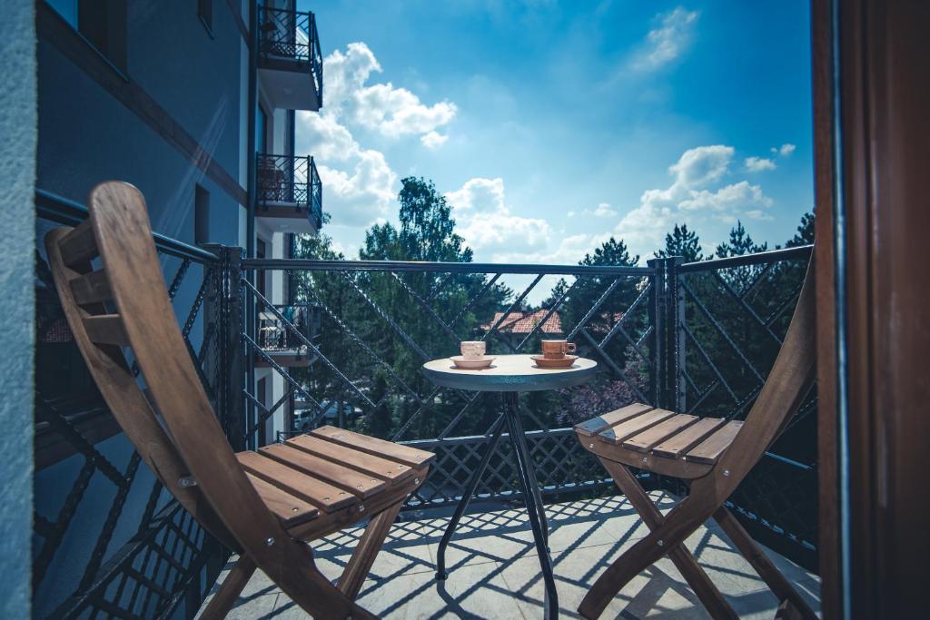 Un balcon sau o terasă la Vila Zlatibor Home & Spa