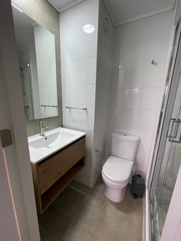 Koupelna v ubytování Epicentro Suites Apart Hotel - Valdivia