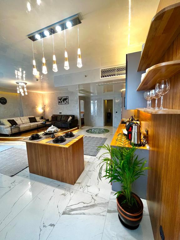 Posezení v ubytování SABİHA GOKCEN İSTANBUL HOUSES Hotel