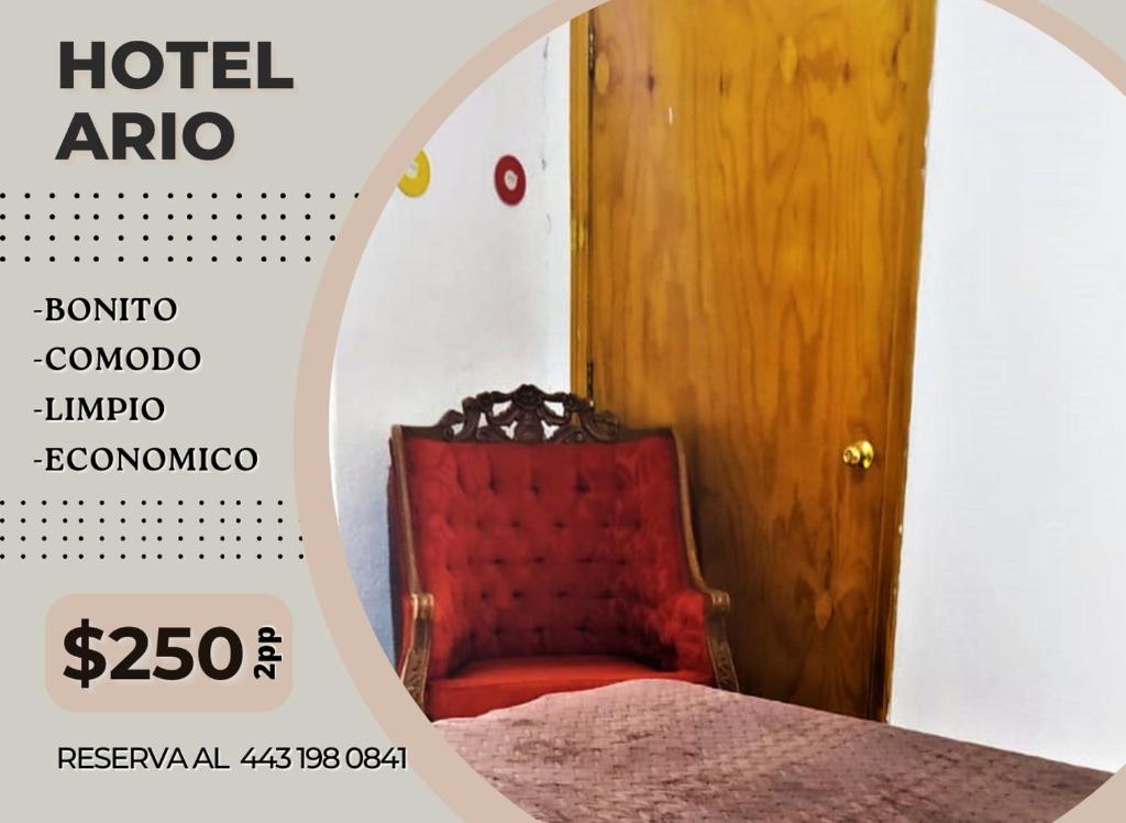 Postel nebo postele na pokoji v ubytování Hotel Ario