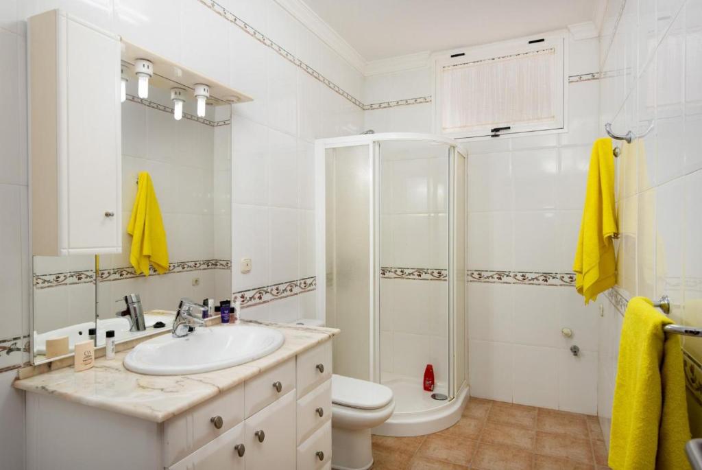 Koupelna v ubytování Villa Ramos Dos