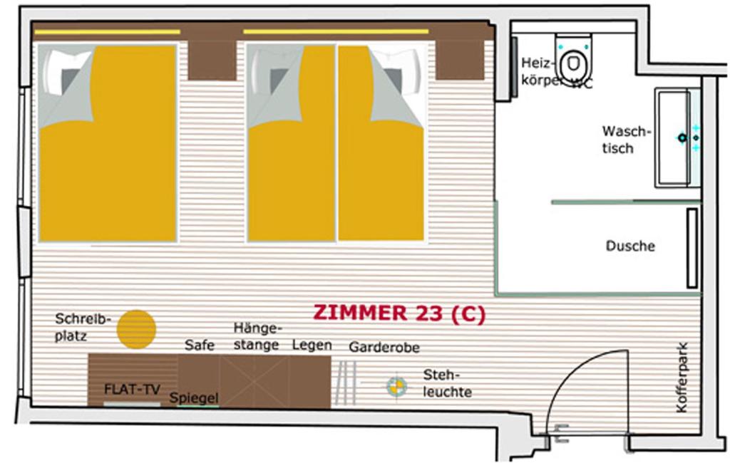 Basic Hotel Innsbruck - Vierfachraum