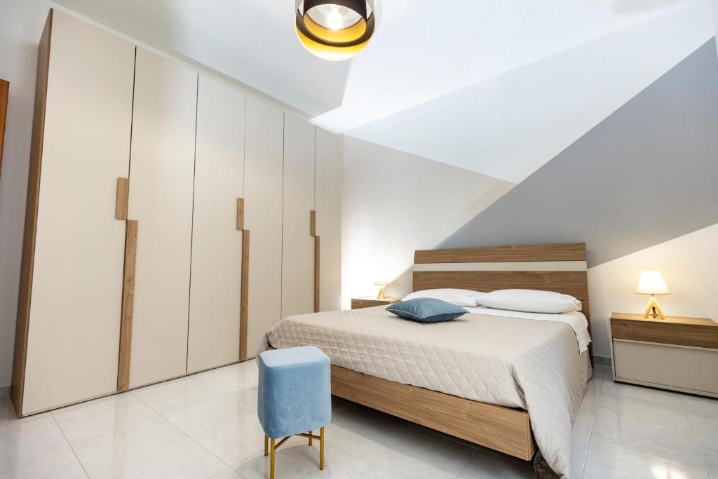 Letto o letti in una camera di Casa vacanza lido