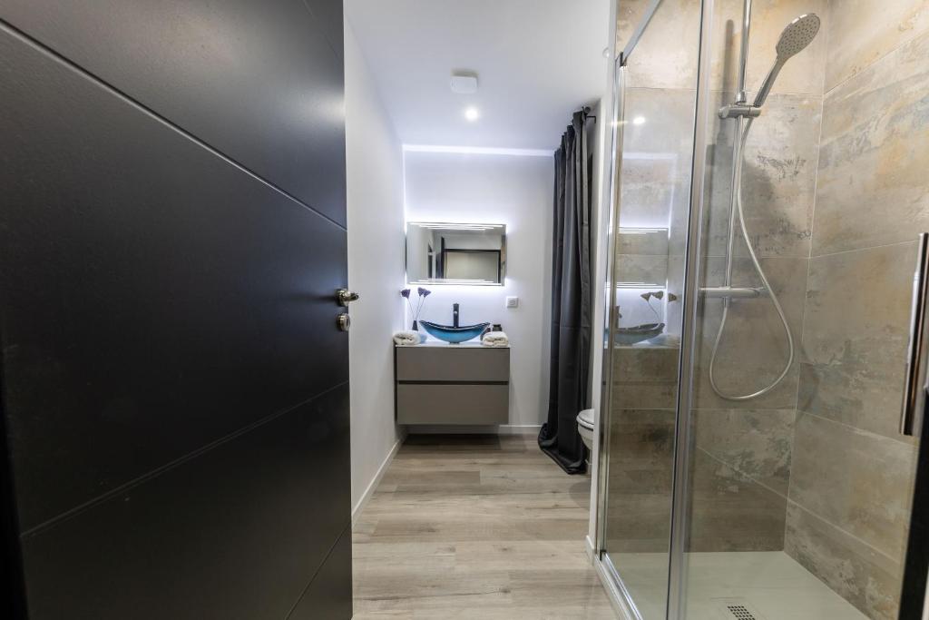 Kupaonica u objektu Le Vulcano : duplex lounge !