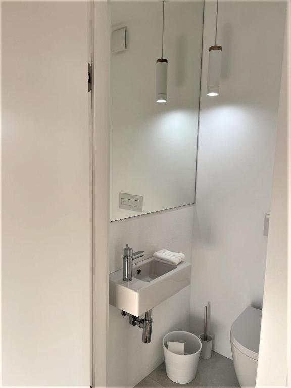 Koupelna v ubytování Apartament Przystań w Ustce - 120 m2 - 200 m od plaży Mickiewicza 2