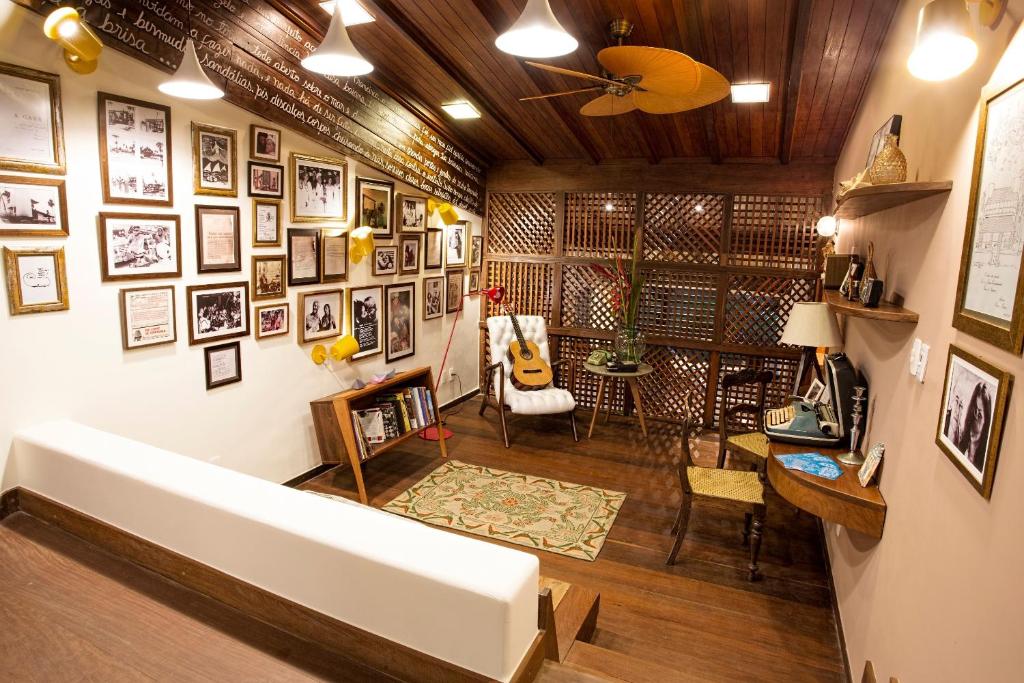 Posezení v ubytování CASA Di VINA Boutique Hotel