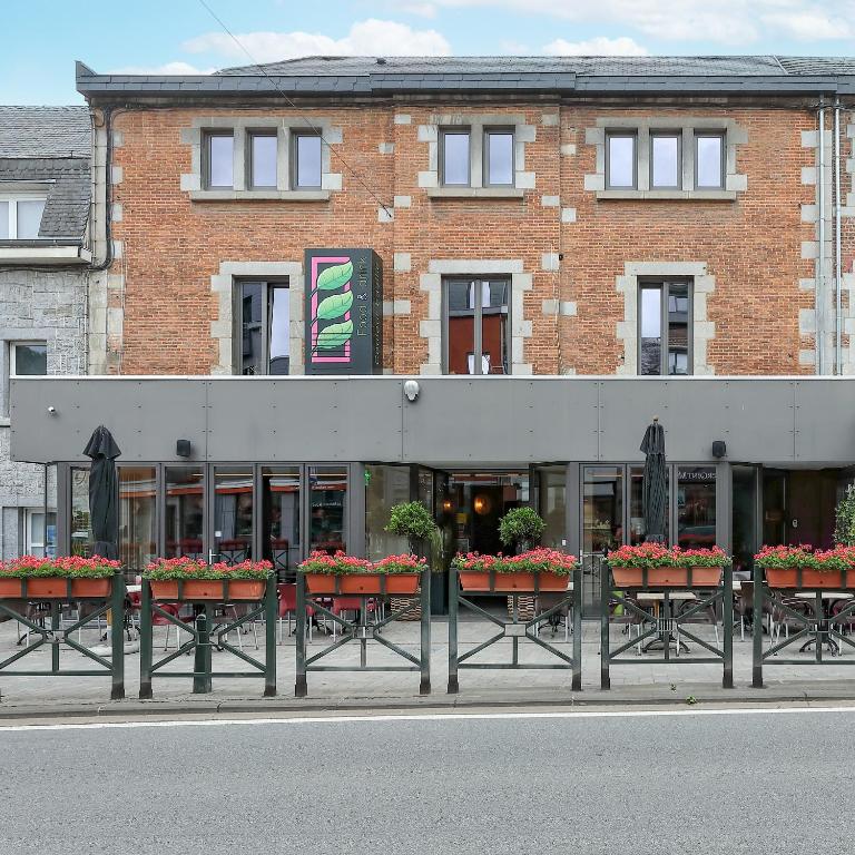 Budova, kde se aparthotel nachází