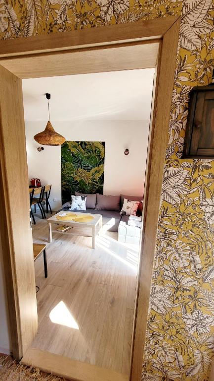 Posezení v ubytování Apartmány Anička vo Važci