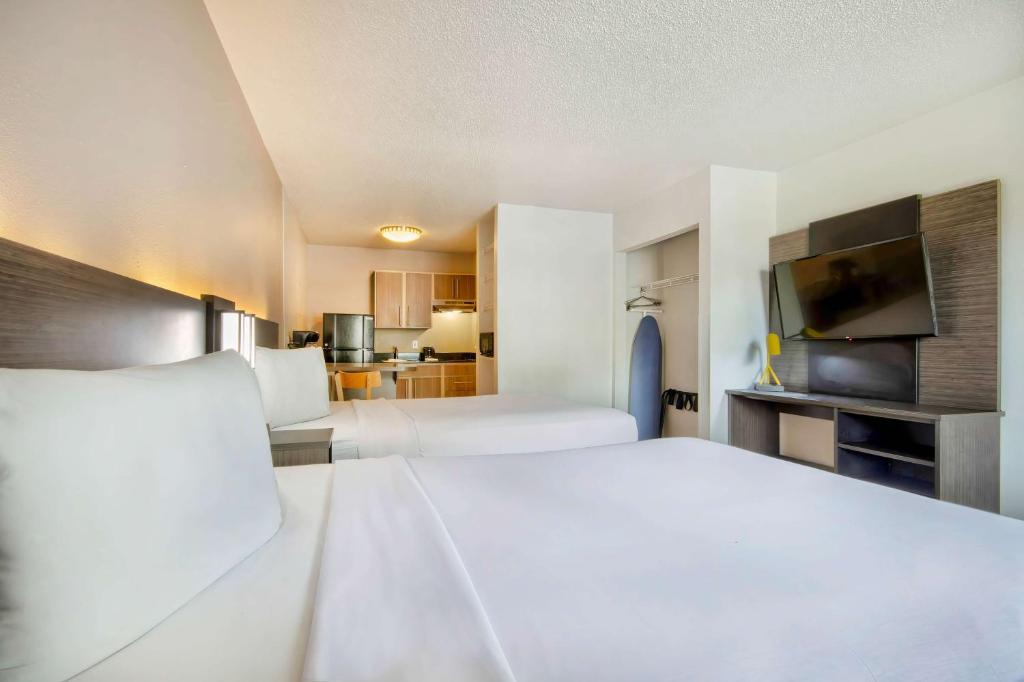Studio 6-San Antonio, TX - Medical Center - Queen Room Met Twee Queensize Bedden - Niet -roken