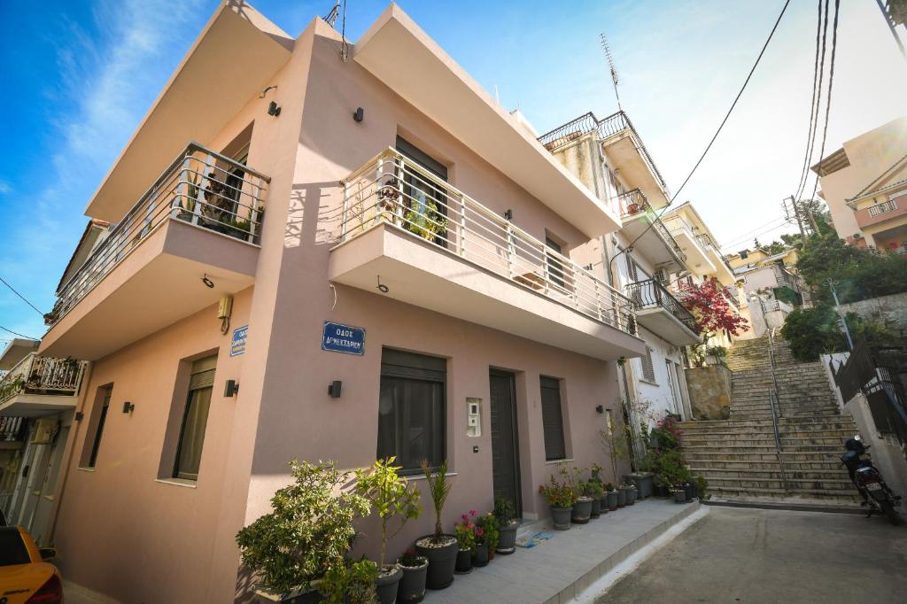 Budova, kde se apartmán nachází