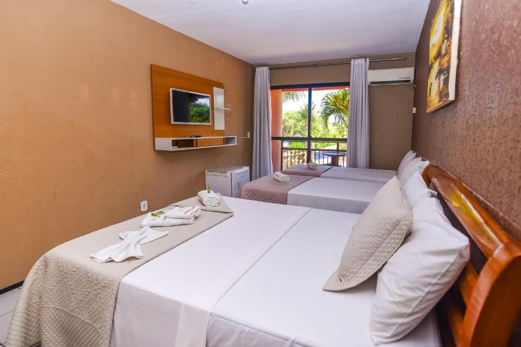 Pousada Brasil Cumbuco - Quadruple Room With Balcony