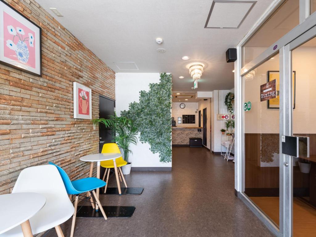 Kuchyň nebo kuchyňský kout v ubytování Travel Inn Kofu