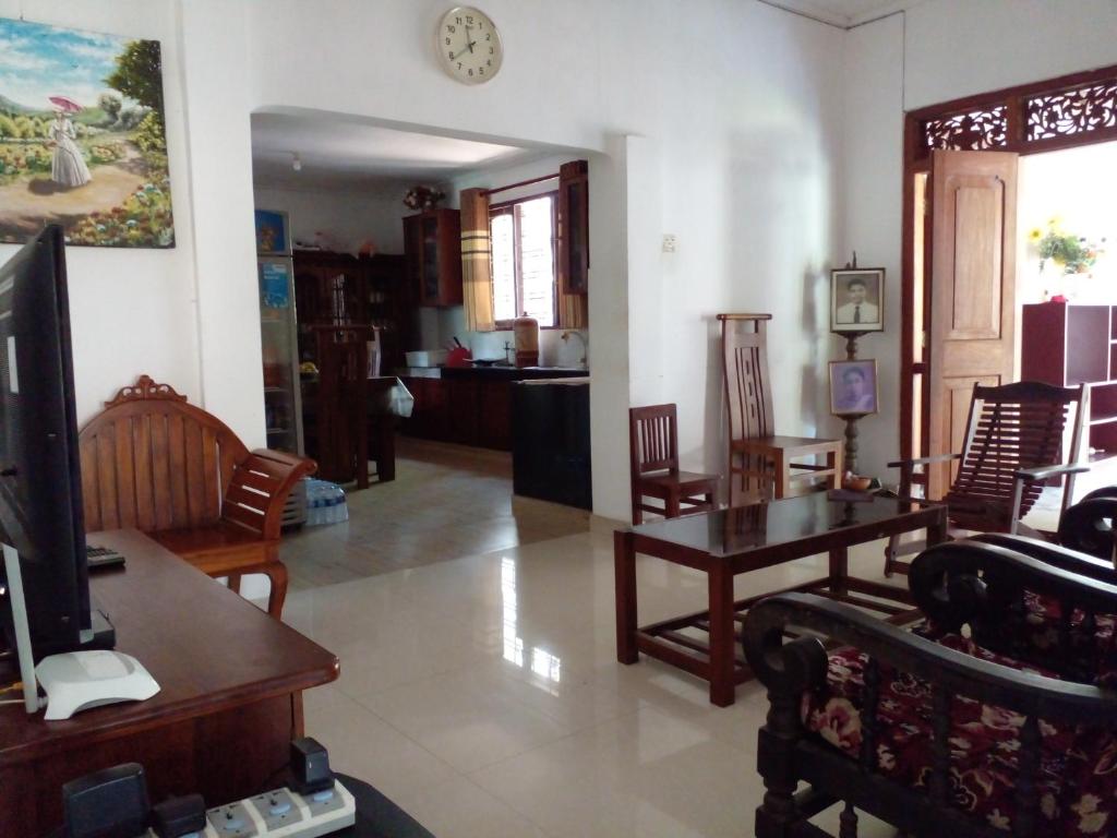 Posezení v ubytování Muthu Villa Sri Lanka