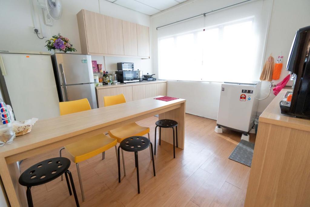 Aimelia guest house by G traveler tesisinde mutfak veya mini mutfak