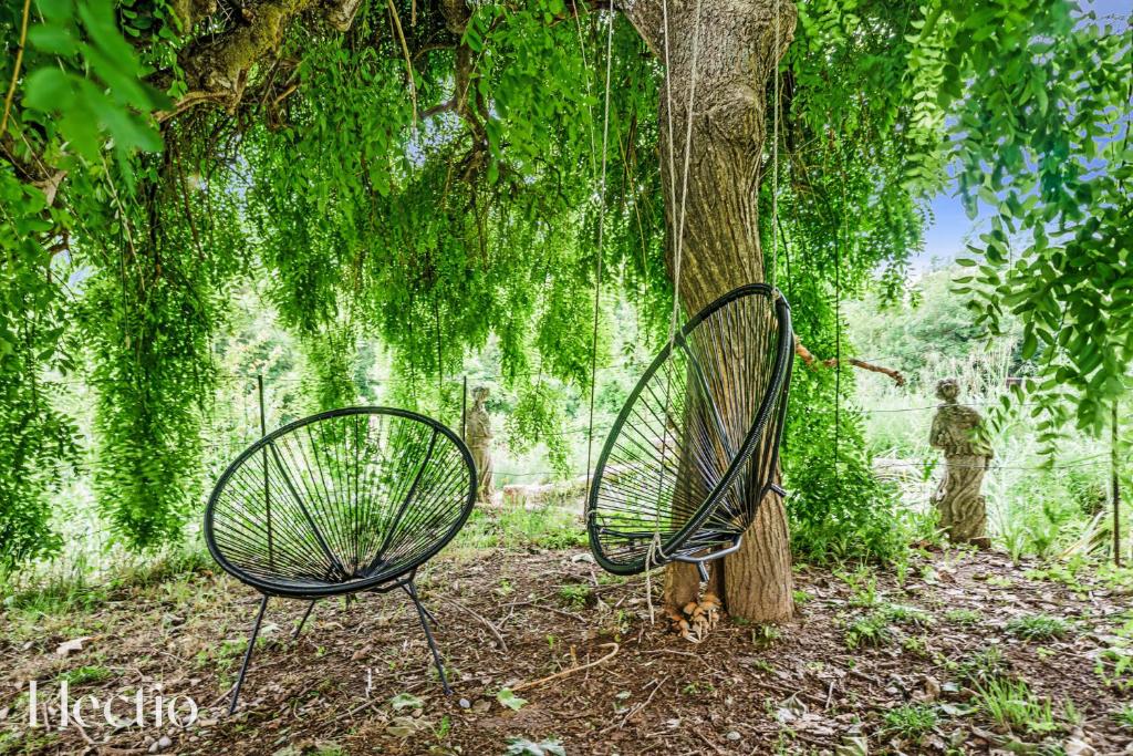Zahrada ubytování Parenthèse en Luberon
