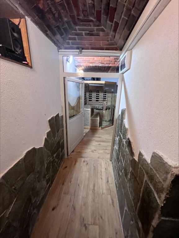 TV a/nebo společenská místnost v ubytování Domačija Paternoster