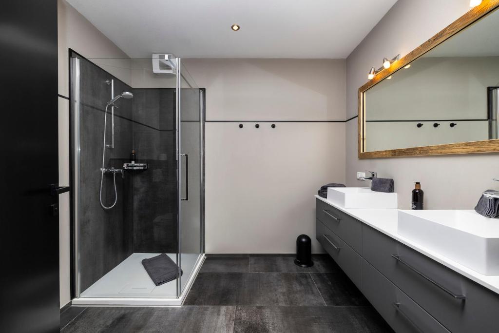 Kúpeľňa v ubytovaní Landhaus Rustika