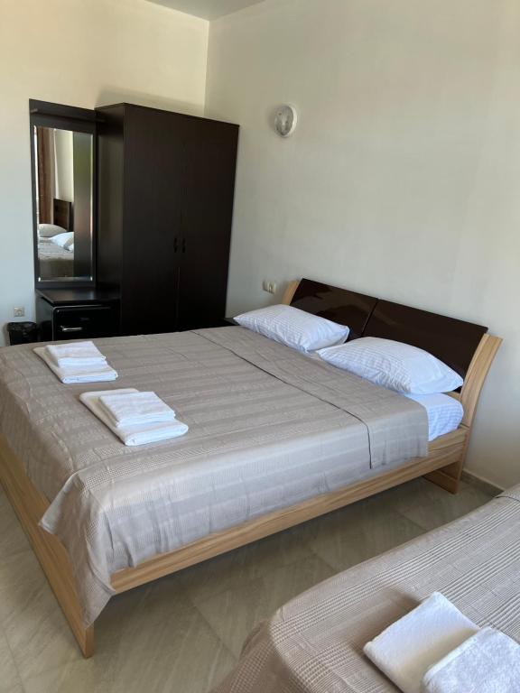 Postel nebo postele na pokoji v ubytování KARD HOUSE