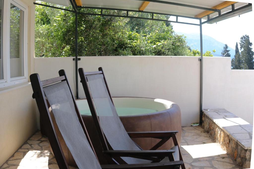 Balkón alebo terasa v ubytovaní Boutique B&B Villa Carmen