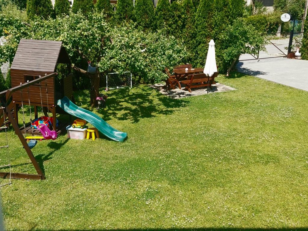 Zahrada ubytování Sielankowo