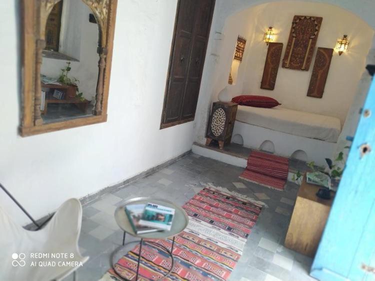 Posezení v ubytování Dar Michèle Djerba