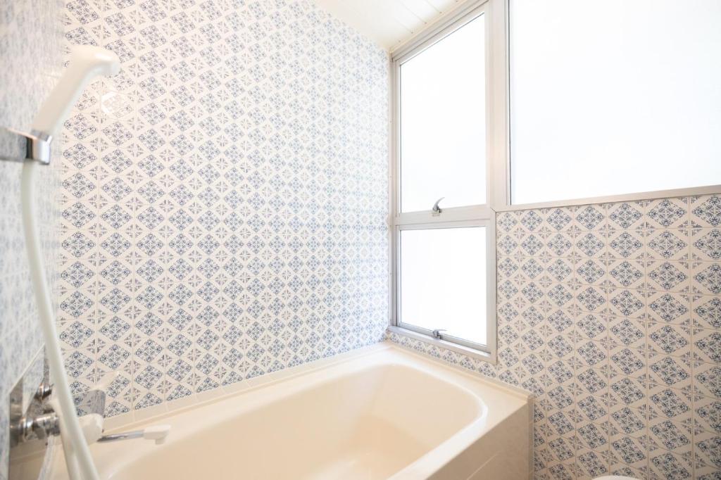 Koupelna v ubytování B&B Retreat志摩