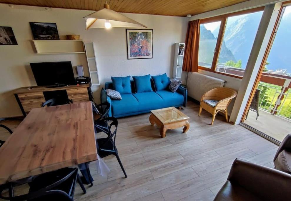 Posezení v ubytování Appartement 8 personnes vue exceptionnelle