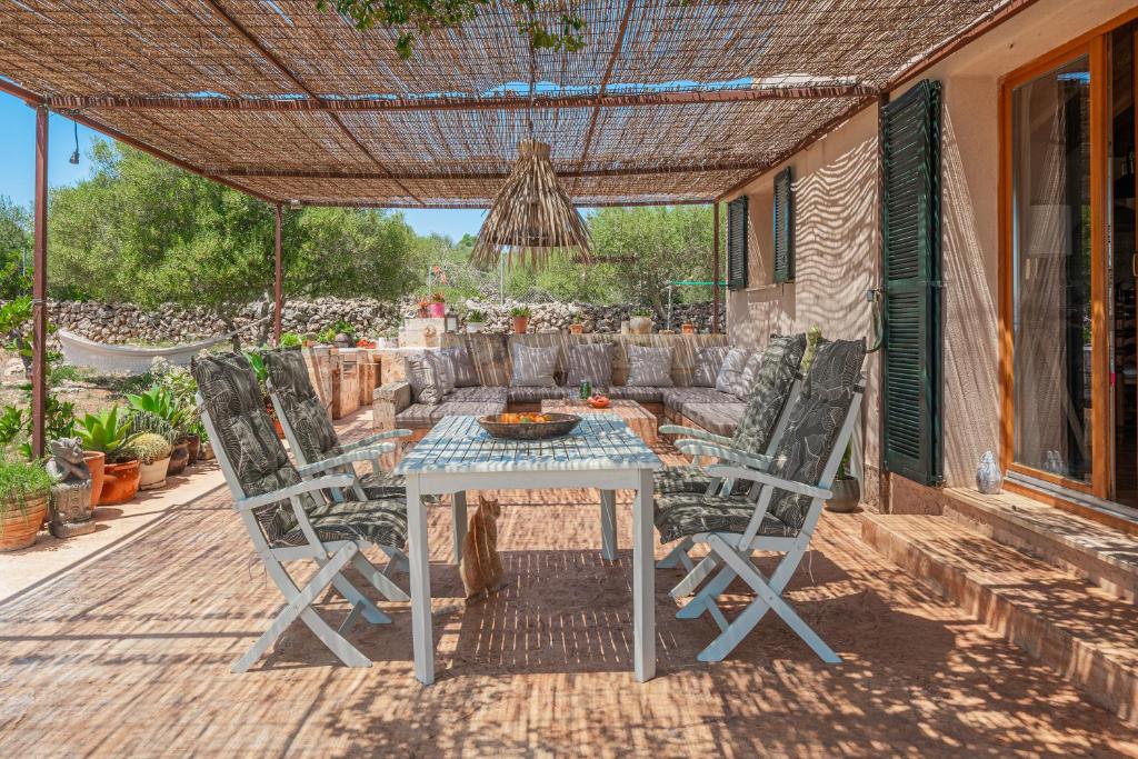 Patio nebo venkovní prostory v ubytování Can Punyetes