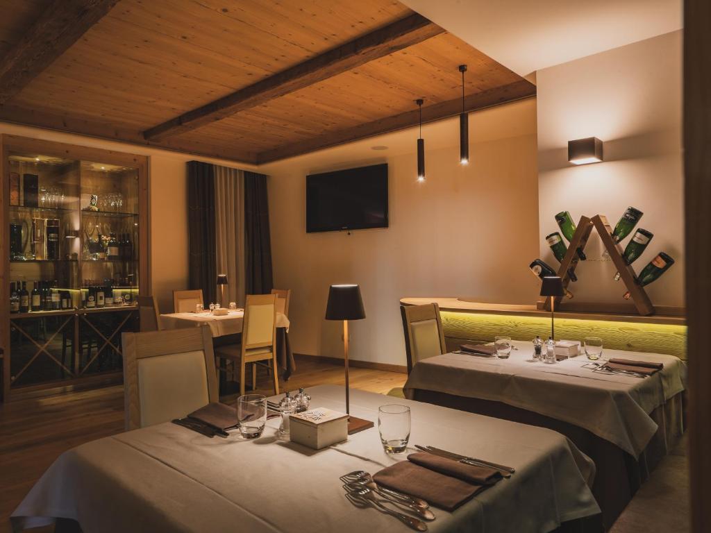Posezení v ubytování Hotel Crozzon