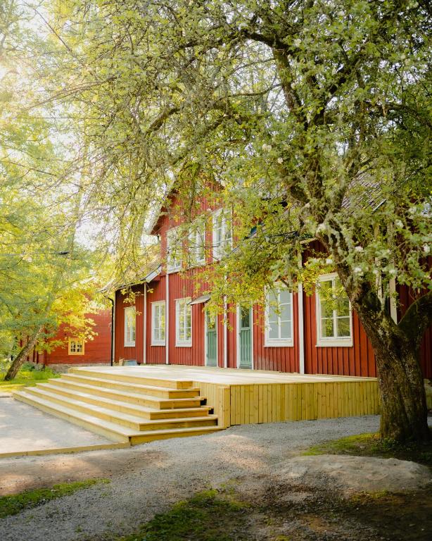 Zahrada ubytování STF Korrö Gårdshotell