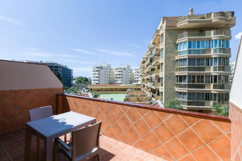 Balkón alebo terasa v ubytovaní Hotel Galicia