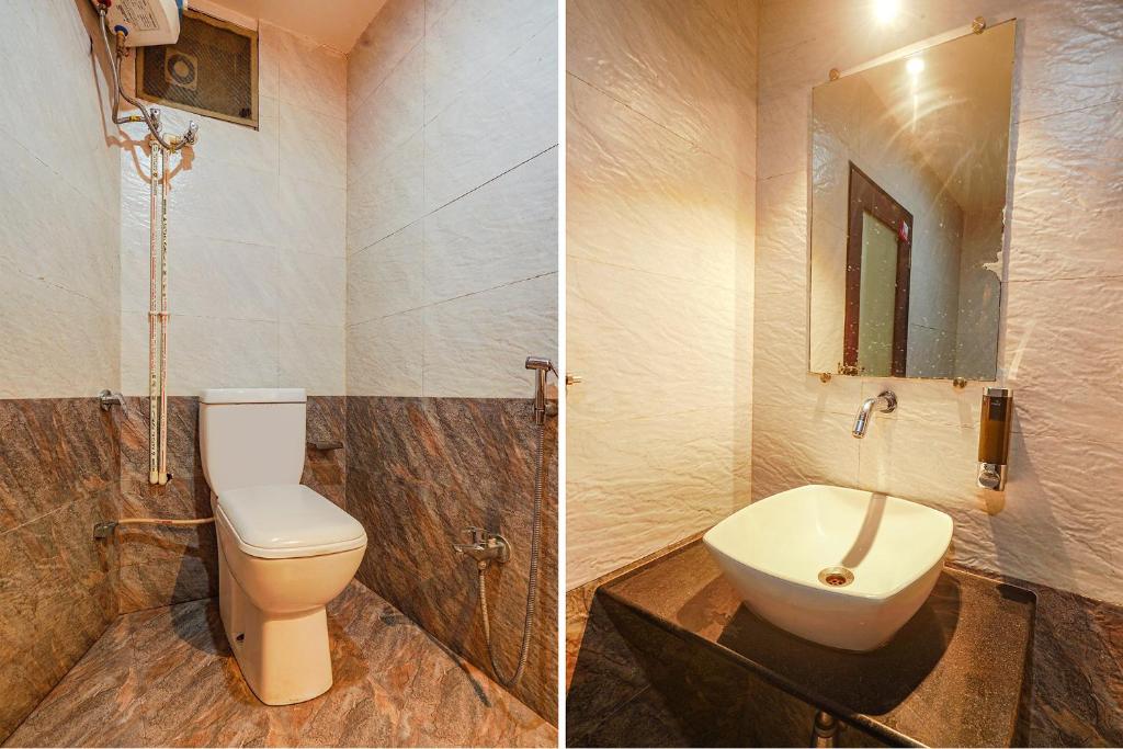 Koupelna v ubytování FabHotel Shravan - Nr Eternity Mall