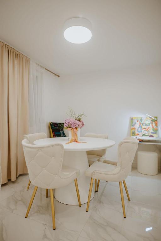 Posezení v ubytování Apartman 007