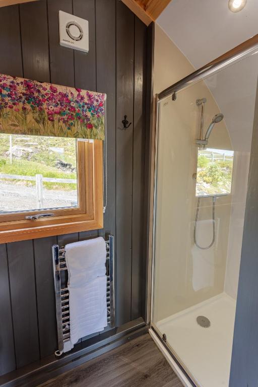 Koupelna v ubytování The Highland Bothies Glamping