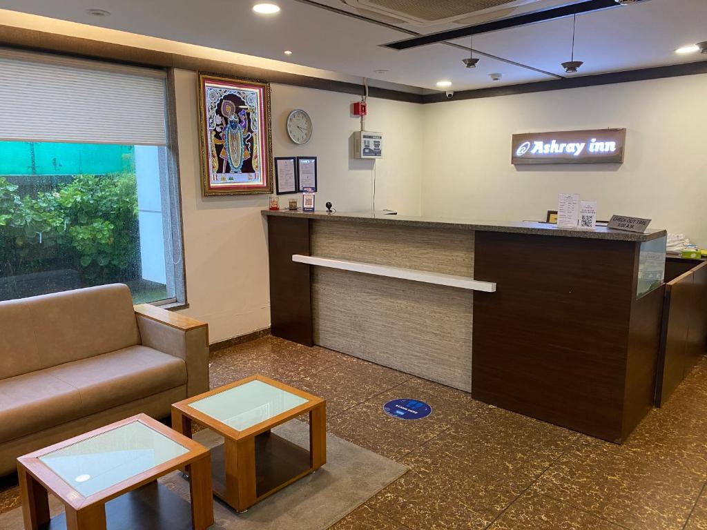 Vstupní hala nebo recepce v ubytování Hotel Ashray Inn