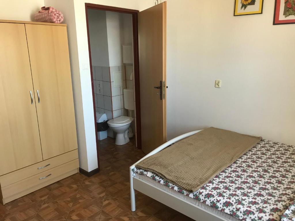 Postel nebo postele na pokoji v ubytování Dom Jana