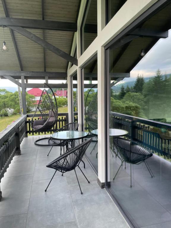 Balcone o terrazza di Tiny House Todireni
