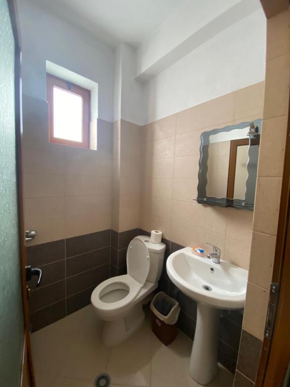 Koupelna v ubytování Vila Vadeha