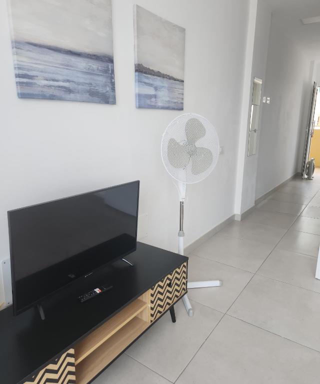 TV a/nebo společenská místnost v ubytování Los Molinos Studios