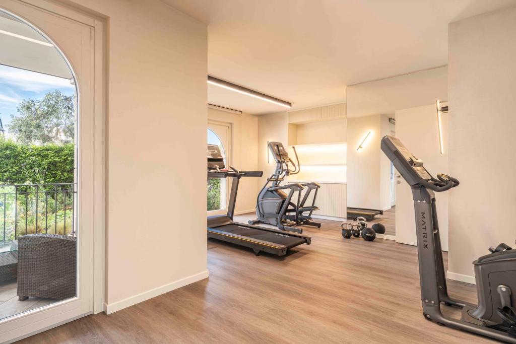Fitness centrum a/nebo fitness zařízení v ubytování Bellerive Lifestyle Hotel