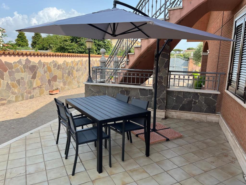 Balkón nebo terasa v ubytování Villa Ines